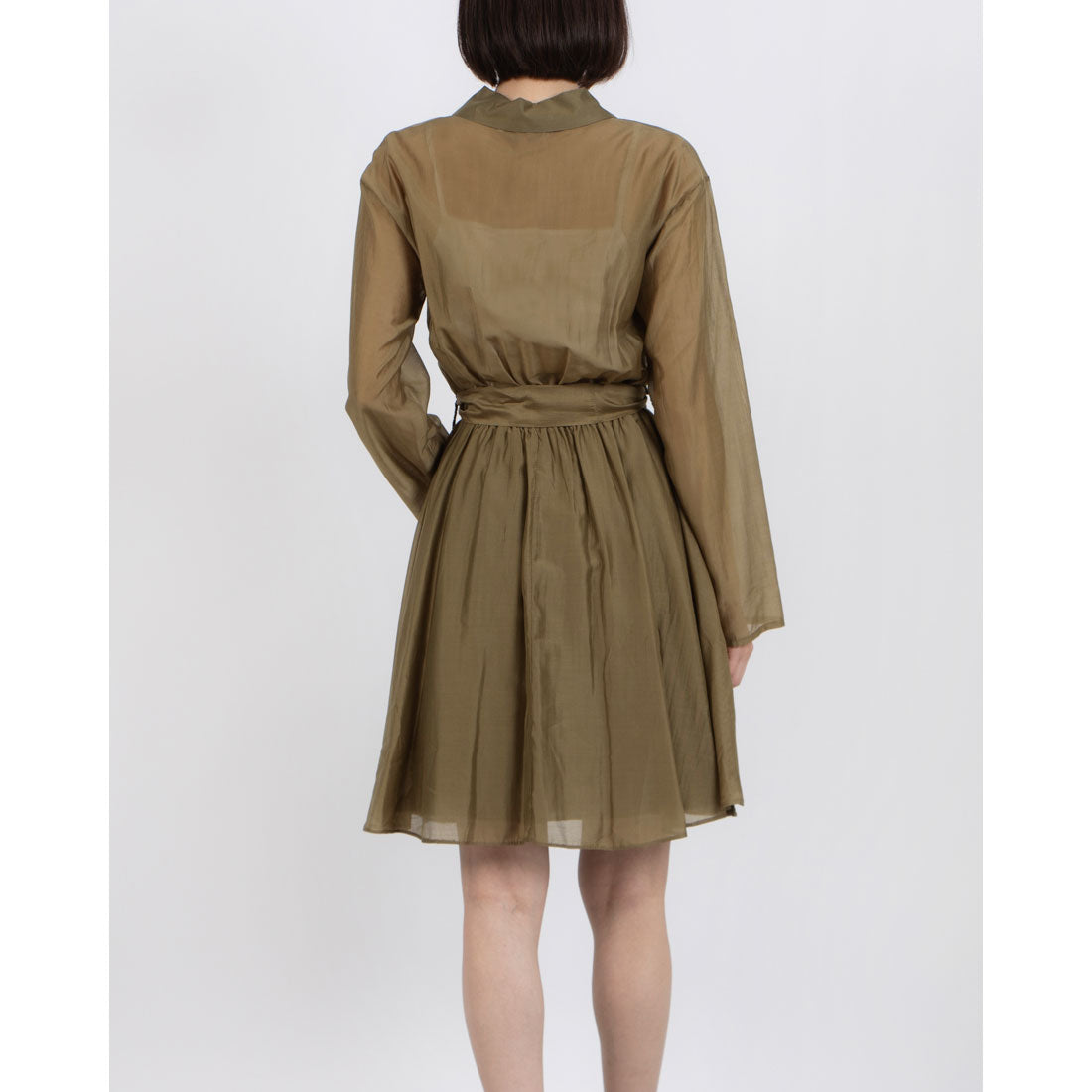 リナシメント RINASCIMENTO ベルトマークシアーシャツOP （Militare Verde） Militare Verde