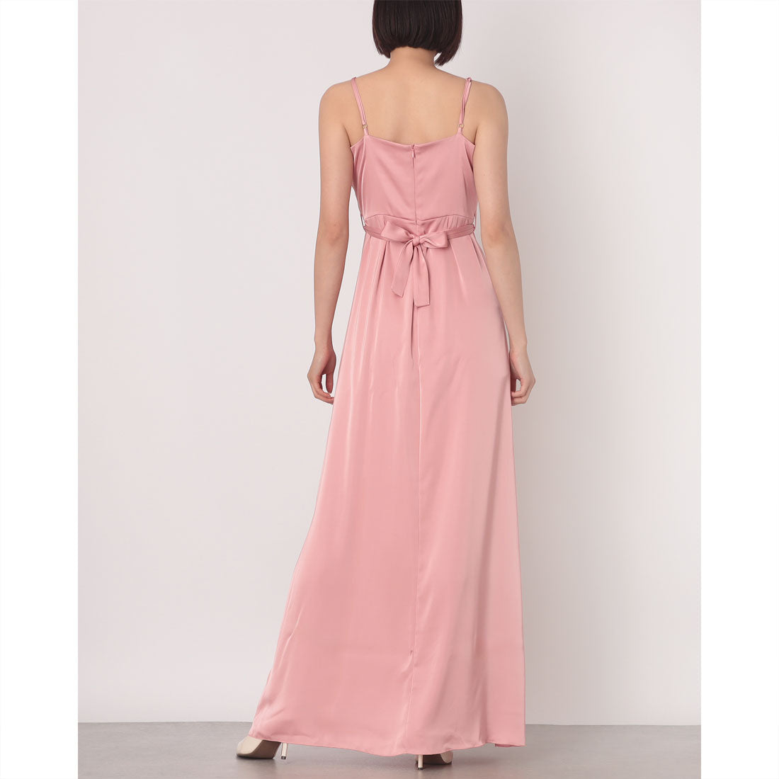 リナシメント RINASCIMENTO ウエストビジューマキシOP （Rosa Antico） Rosa Antico