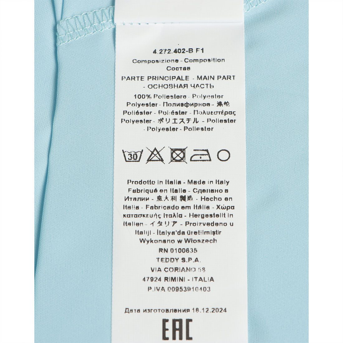 リナシメント RINASCIMENTO VネックTOPS （Cielo Azzurro） Cielo Azzurro