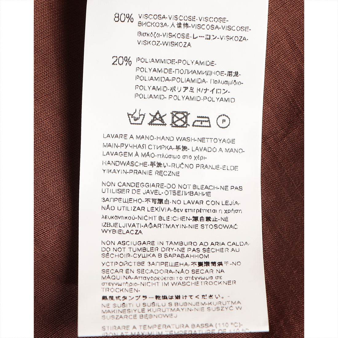 リナシメント RINASCIMENTO ベルトクロップド丈パンツ （Moro Marrone） Moro Marrone