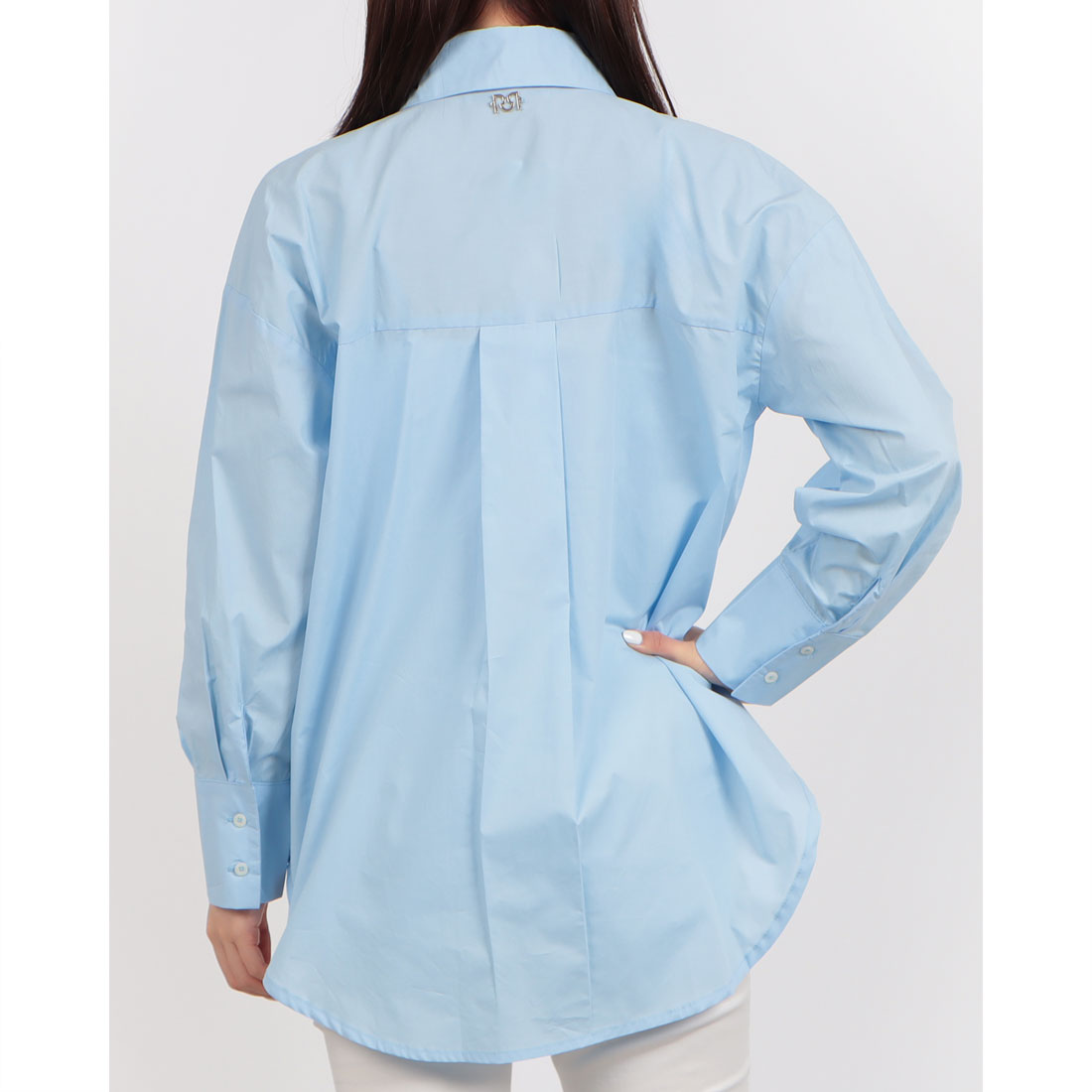 リナシメント RINASCIMENTO ビジューポイントシャツ （Celeste Azzurro） Celeste Azzurro
