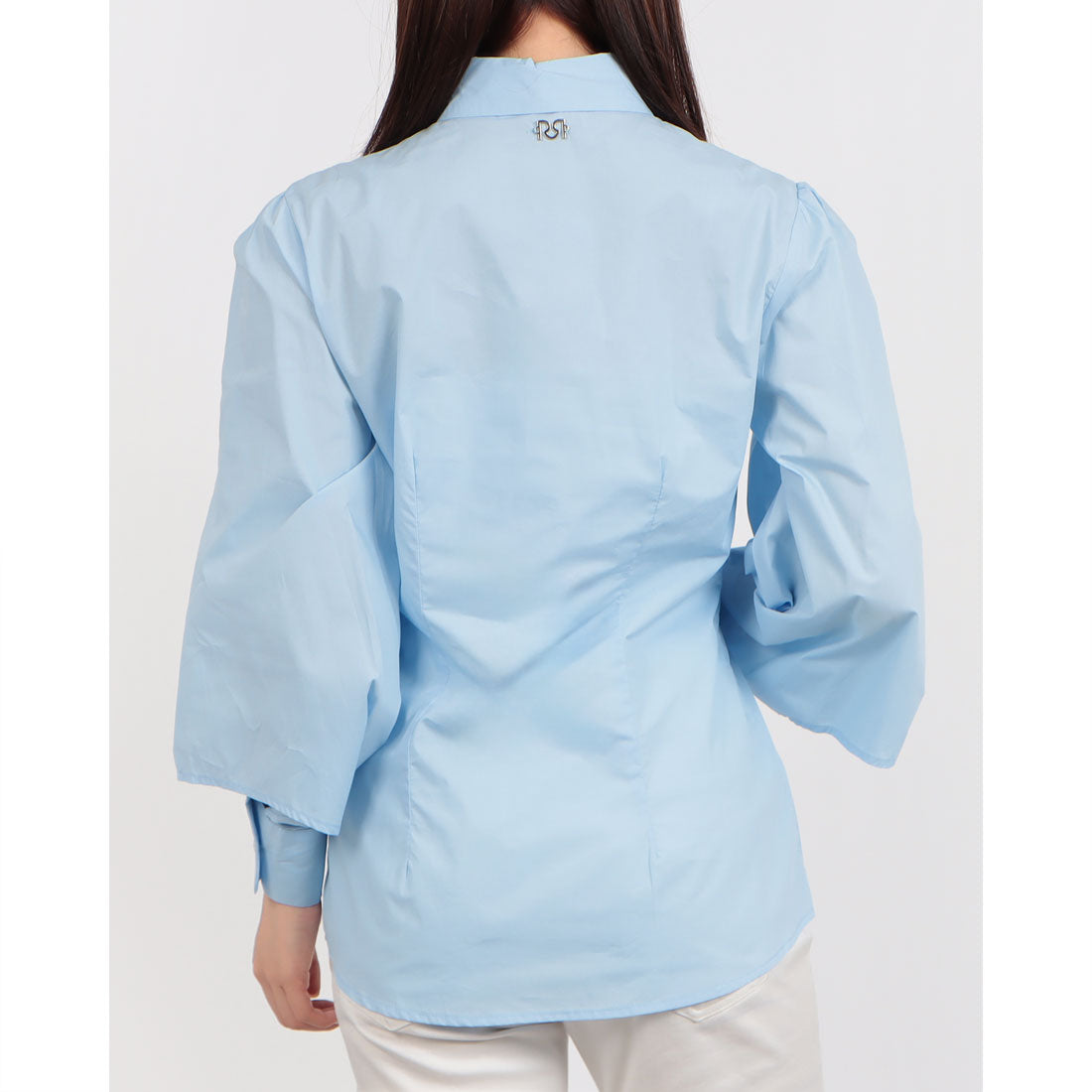 リナシメント RINASCIMENTO Rビジュービッグスリーブシャツ （Celeste Azzurro） Celeste Azzurro