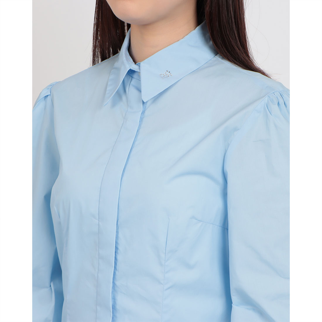 リナシメント RINASCIMENTO Rビジュービッグスリーブシャツ （Celeste Azzurro） Celeste Azzurro