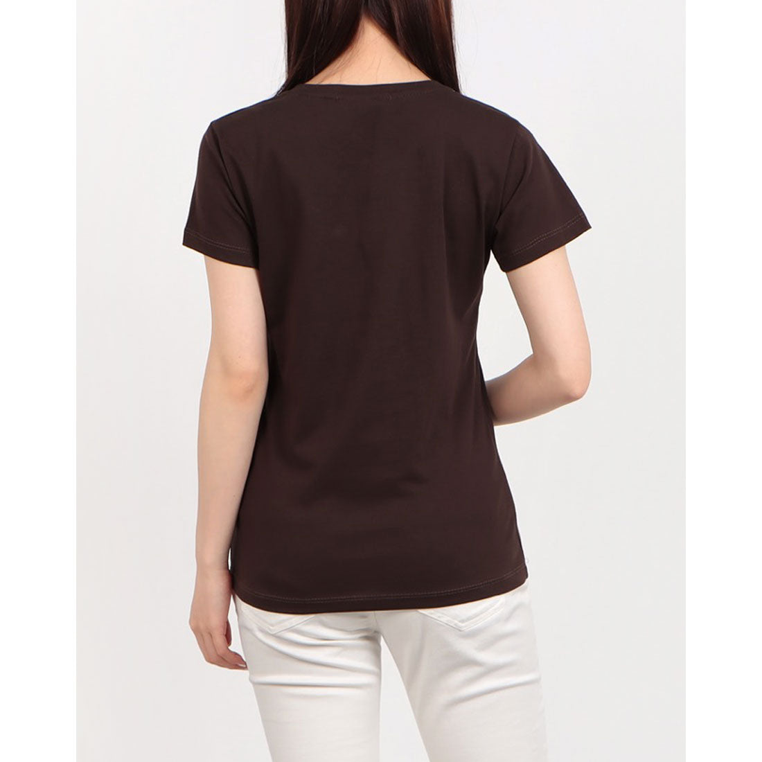リナシメント RINASCIMENTO リーフプリントTシャツ （Cioccolato） Cioccolato