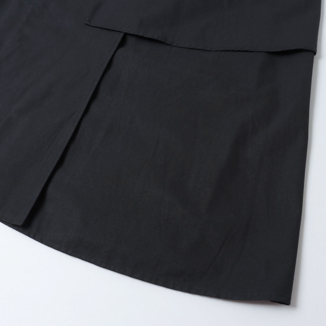 リナシメント RINASCIMENTO レイヤードフレアトレンチCOAT （Nero） Nero
