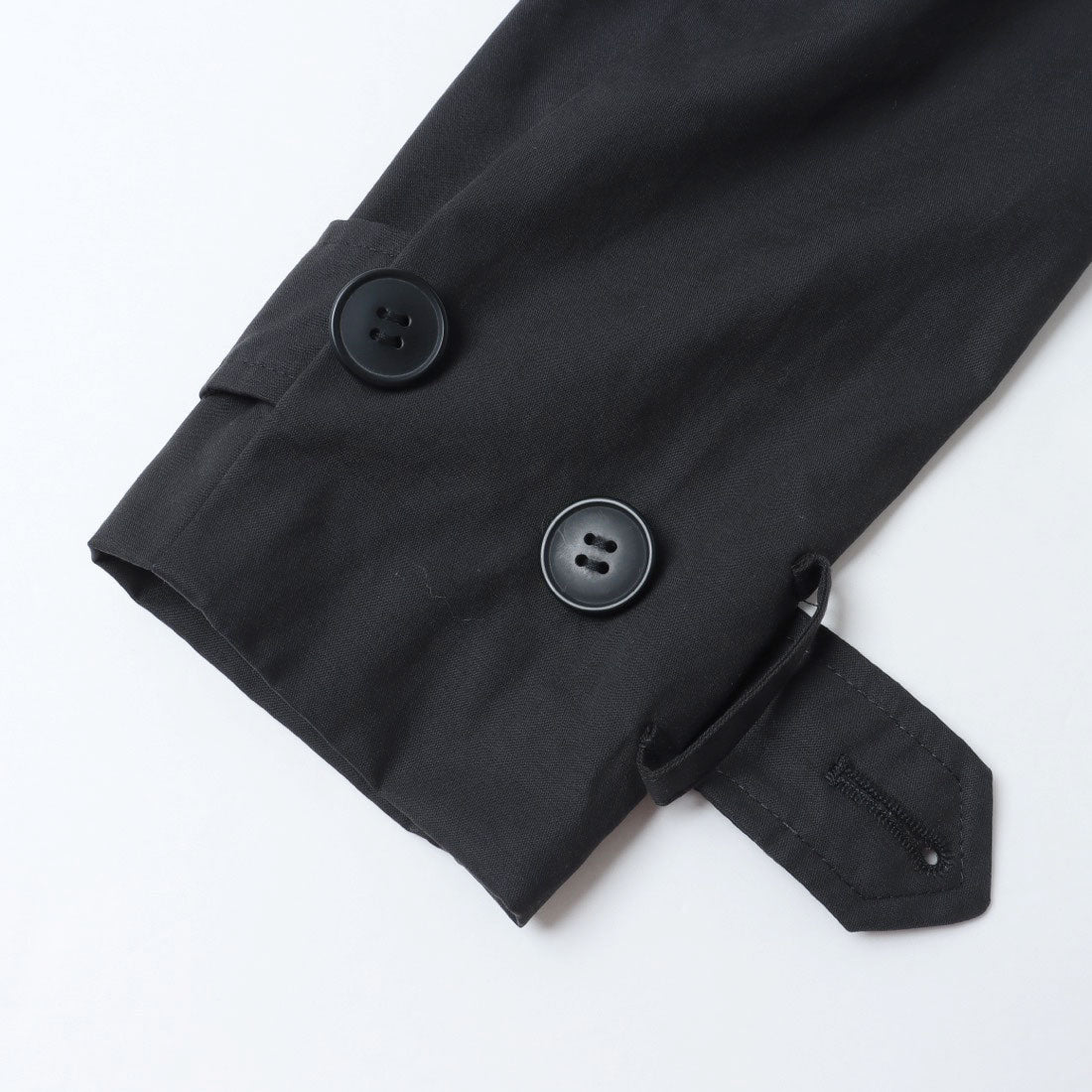 リナシメント RINASCIMENTO レイヤードフレアトレンチCOAT （Nero） Nero