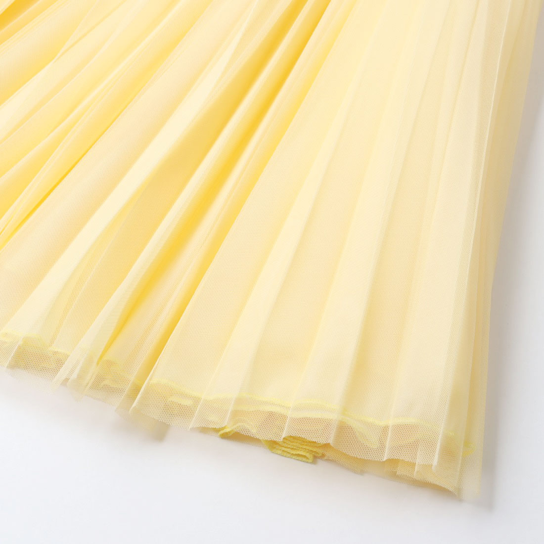 リナシメント RINASCIMENTO チュールプリーツスカート （Giallo） Giallo