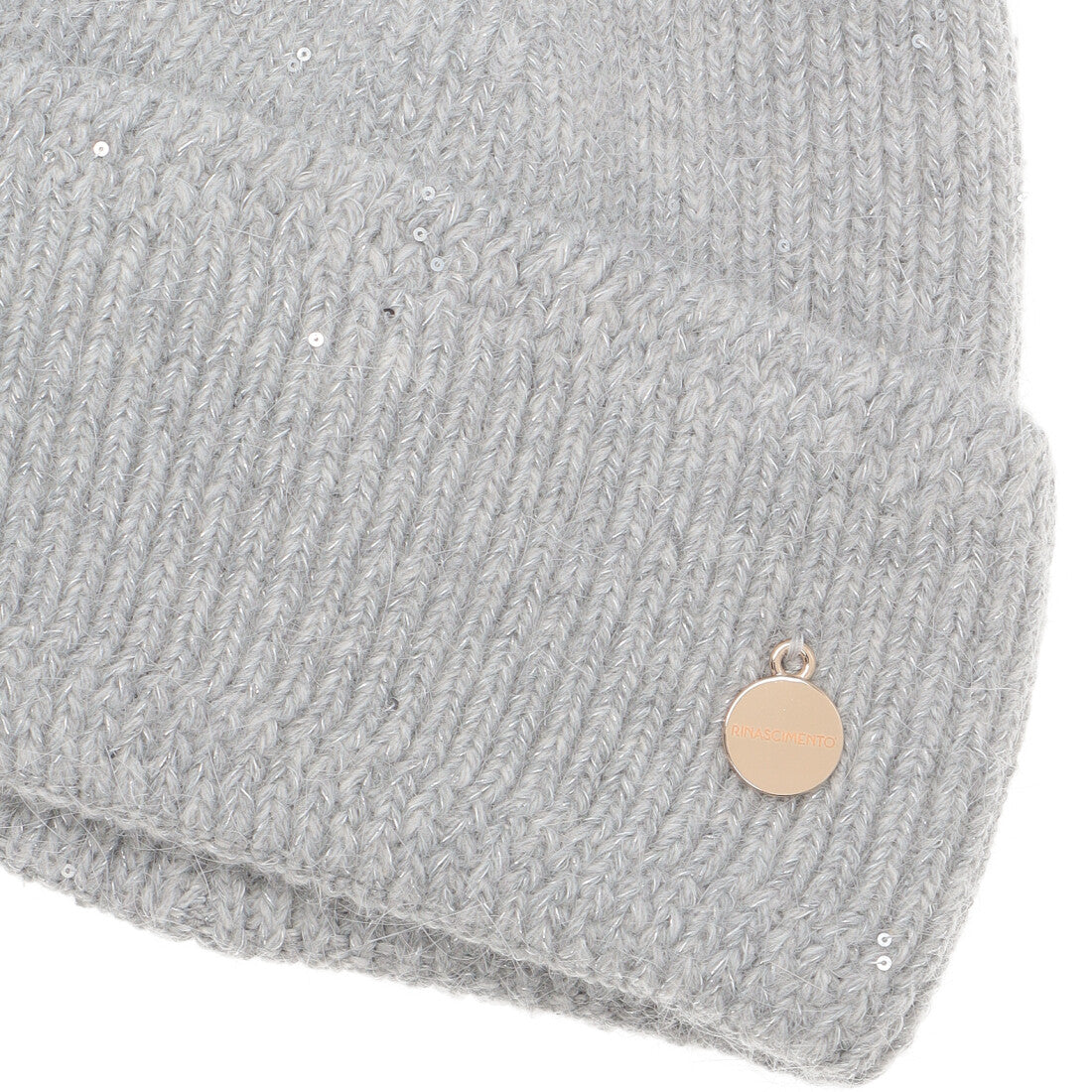 リナシメント RINASCIMENTO スパングルニット帽 （Grigio） Grigio