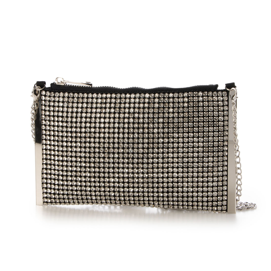 リナシメント RINASCIMENTO ビジューチェーンショルダーBAG （Argento） Argento