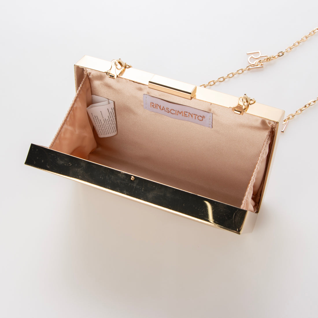 リナシメント RINASCIMENTO スクエアクラッチBAG （Cammello Beige） Cammello Beige
