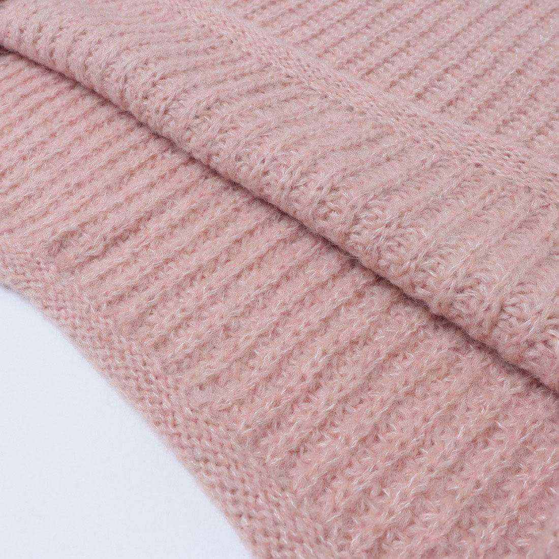 リナシメント RINASCIMENTO チュールフリルスリーブニットTOPS （Rosa Chiaro） Rosa Chiaro