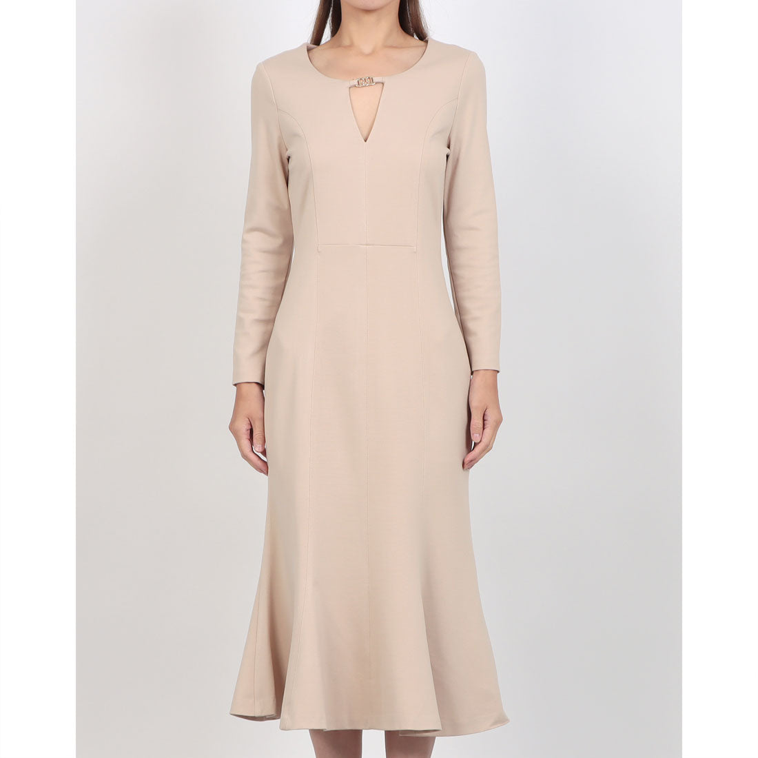 リナシメント RINASCIMENTO ジャージーマーメイドワンピース （Beige） Beige