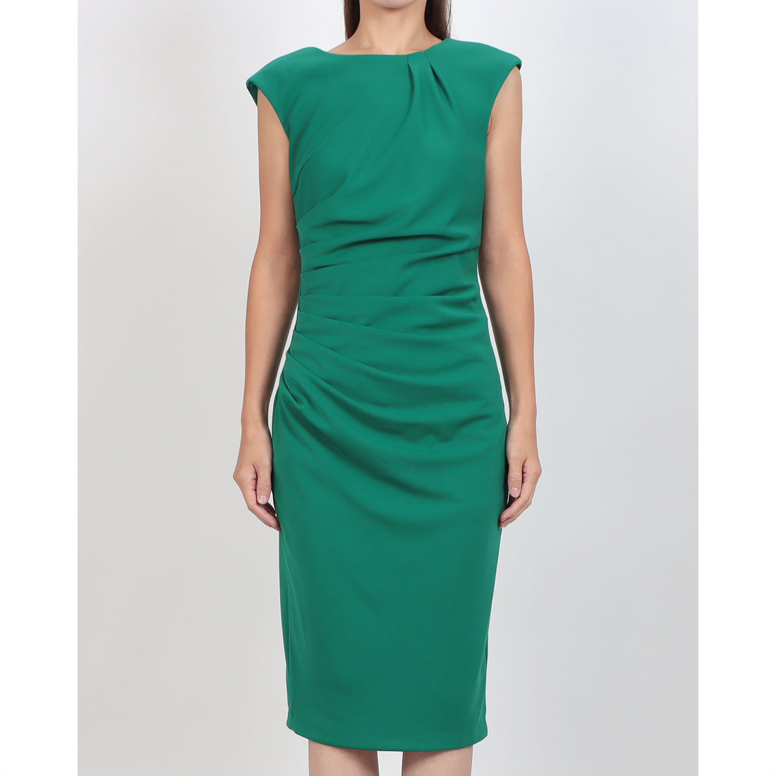 Rinascimento Side Tuck Tight One-Piece Dress Rinascimento Side Tuck Tight One-Piece Dress