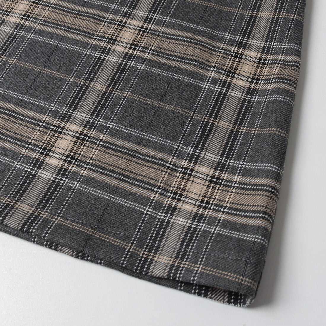 リナシメント RINASCIMENTO チェックAラインワンピース （var.Grigio） var.Grigio