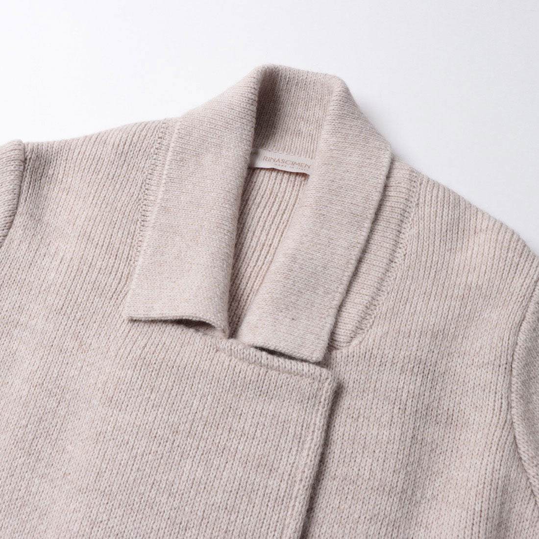 リナシメント RINASCIMENTO ダブルニットコート （Beige） Beige