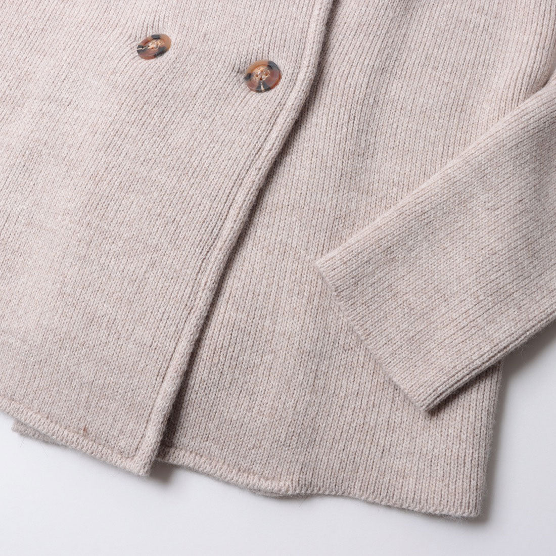 リナシメント RINASCIMENTO ダブルニットコート （Beige） Beige