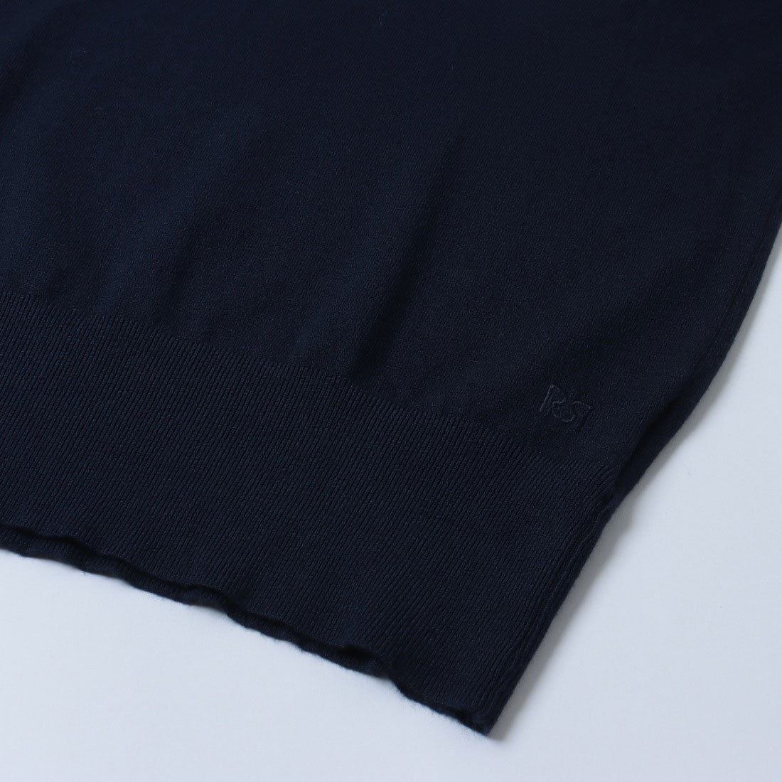 リナシメント RINASCIMENTO プランジングネックニットTOPS （Blu Navy） Blu Navy
