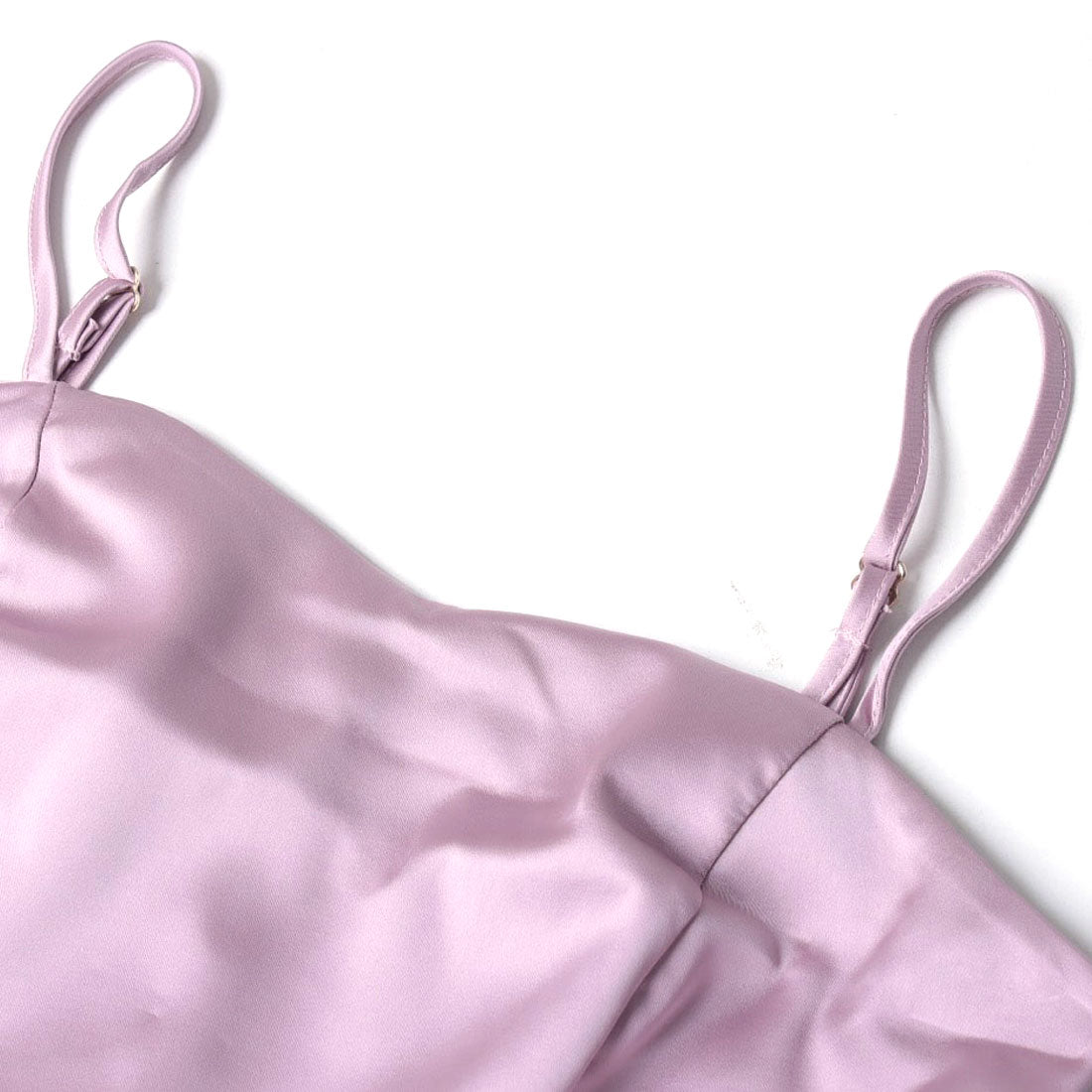 リナシメント RINASCIMENTO スパンコール切替サイドドレープビスチェ （Rosa Malva） Rosa Malva