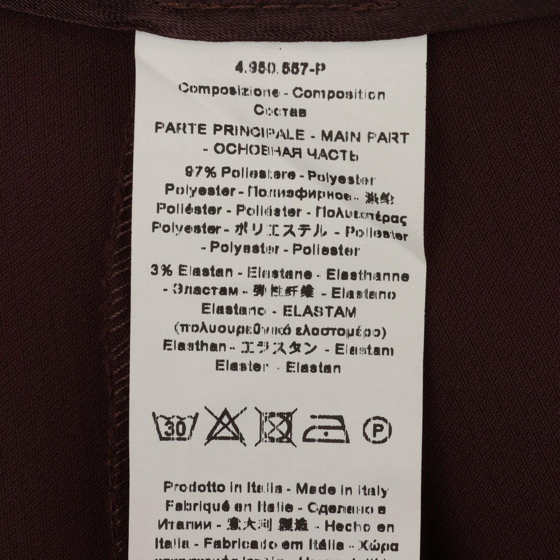 リナシメント RINASCIMENTO センタープレスワイドパンツ （Cioccolato） Cioccolato