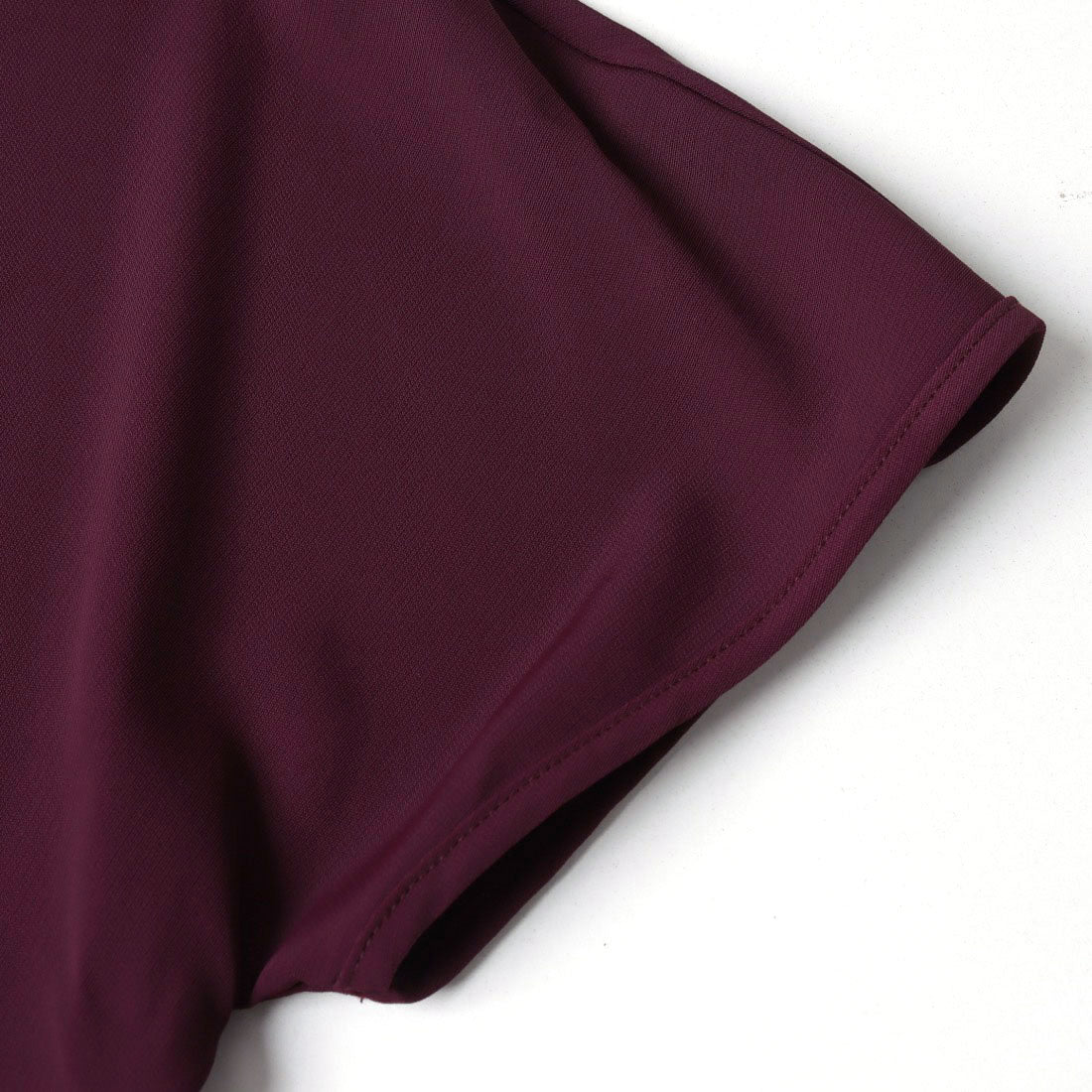 リナシメント RINASCIMENTO スパンコールアシメヘムTOPS （Bordeaux Rosso） Bordeaux Rosso