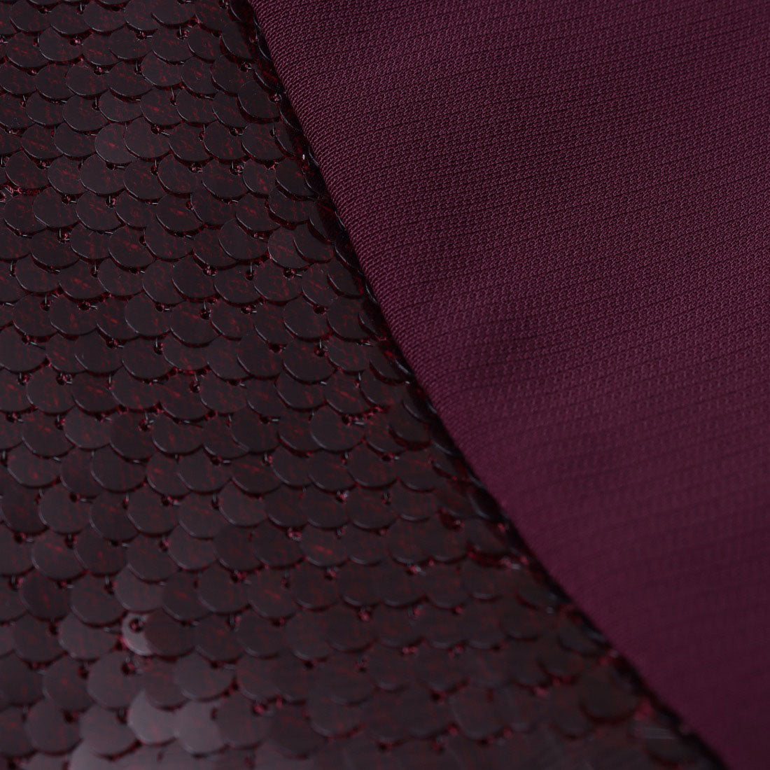 リナシメント RINASCIMENTO スパンコールアシメヘムTOPS （Bordeaux Rosso） Bordeaux Rosso