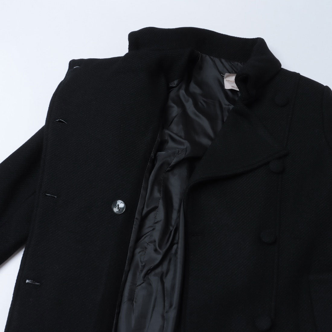 リナシメント RINASCIMENTO レザーキルティング切替コート （Nero） Nero