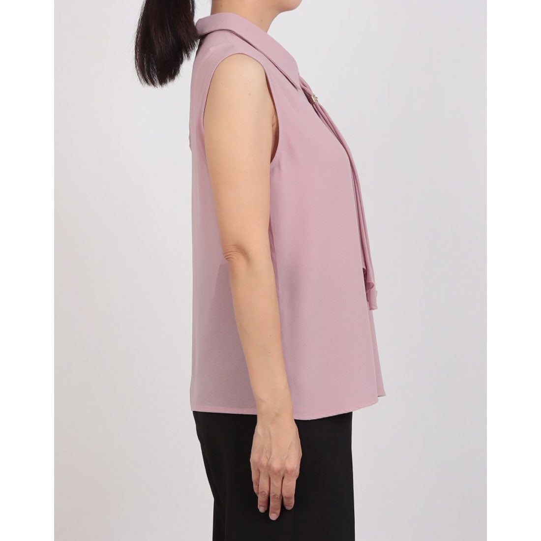 リナシメント RINASCIMENTO 襟付きボウタイBL （Rosa Malva） Rosa Malva