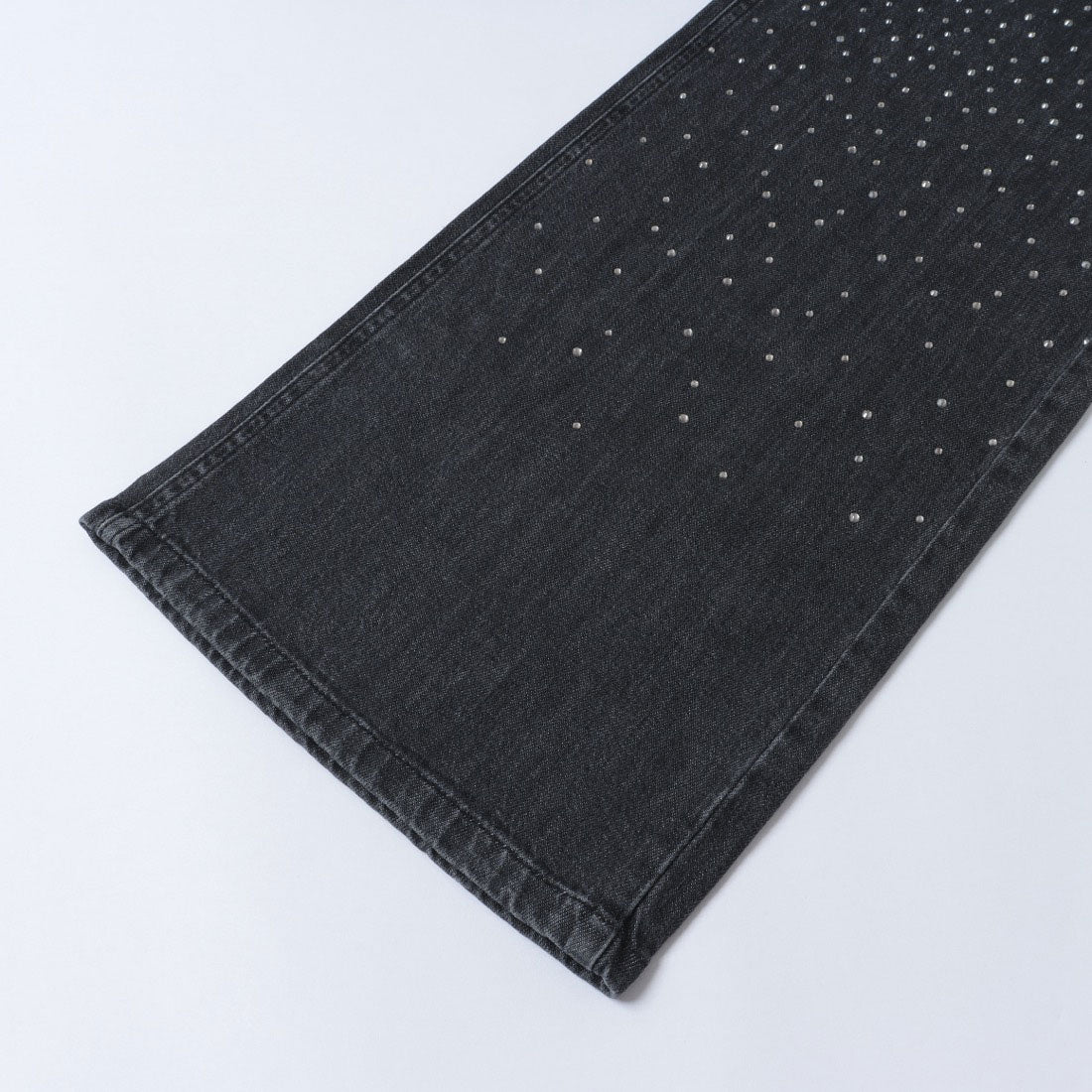 リナシメント RINASCIMENTO ビジューブラックデニムパンツ （Grigio） Grigio