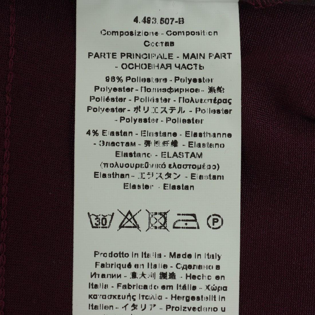 リナシメント RINASCIMENTO ZIPペプラムジャケット （Bordeaux Rosso） Bordeaux Rosso