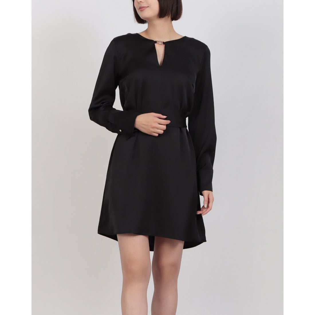 リナシメント RINASCIMENTO ベルテッドサテンOP （Nero） Nero