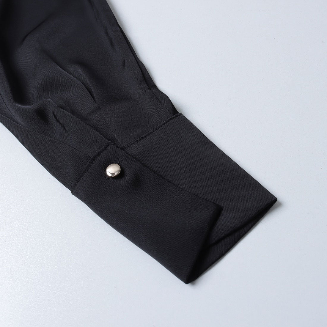 リナシメント RINASCIMENTO ベルテッドサテンワンピース （Nero） Nero