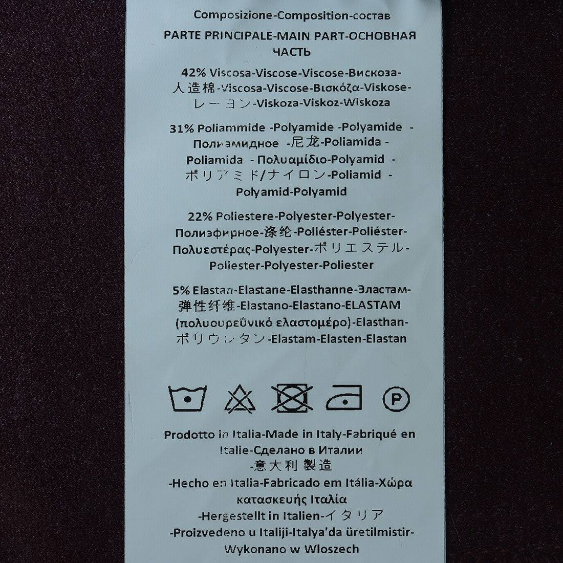 リナシメント RINASCIMENTO ダーツデザインTOPS （Bordeaux Rosso） Bordeaux Rosso