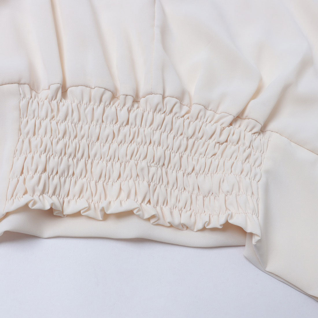 リナシメント RINASCIMENTO リボンビジューショートTOPS （Avorio Bianco） Avorio Bianco