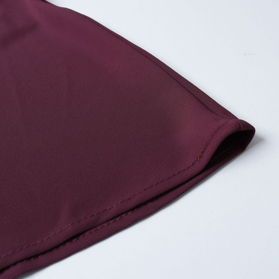 リナシメント RINASCIMENTO ベルテッド襟付きジップフレアワンピース （Bordeaux Rosso） Bordeaux Rosso