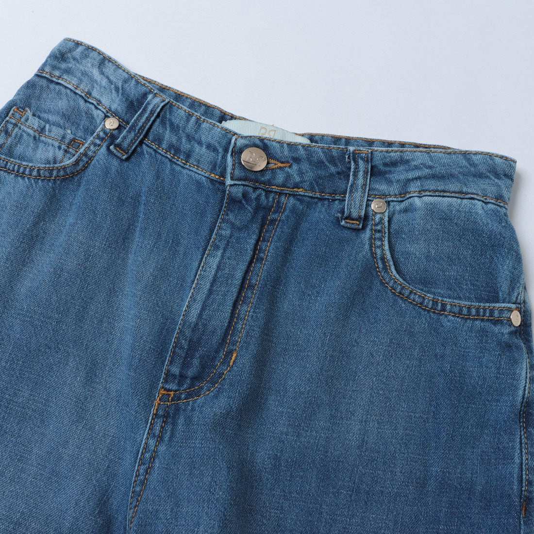 リナシメント RINASCIMENTO ワイドレッグデニムPT （Azzurro） Azzurro