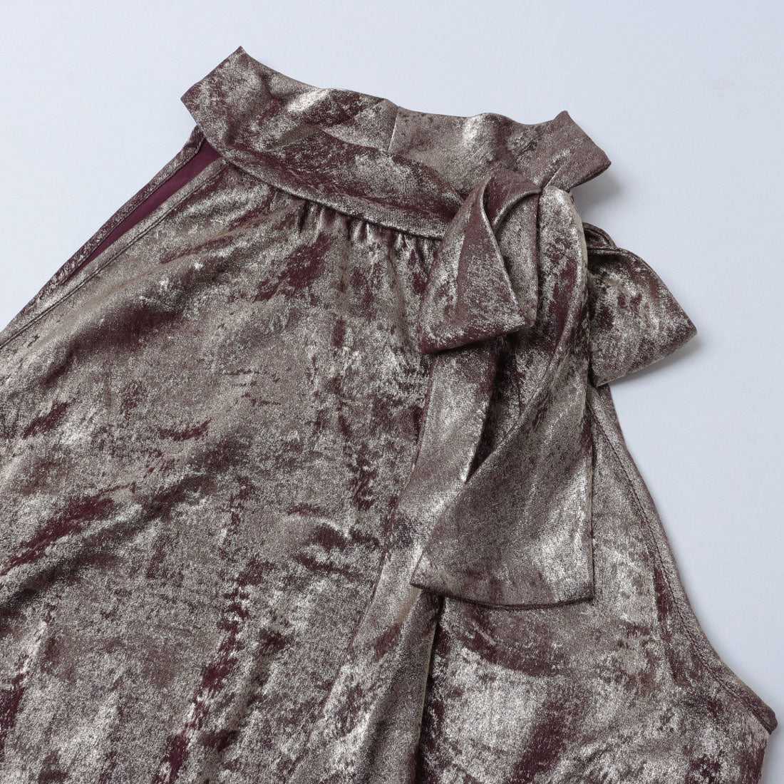 リナシメント RINASCIMENTO シャイニーアメスリTOPS （Bordeaux Rosso） Bordeaux Rosso