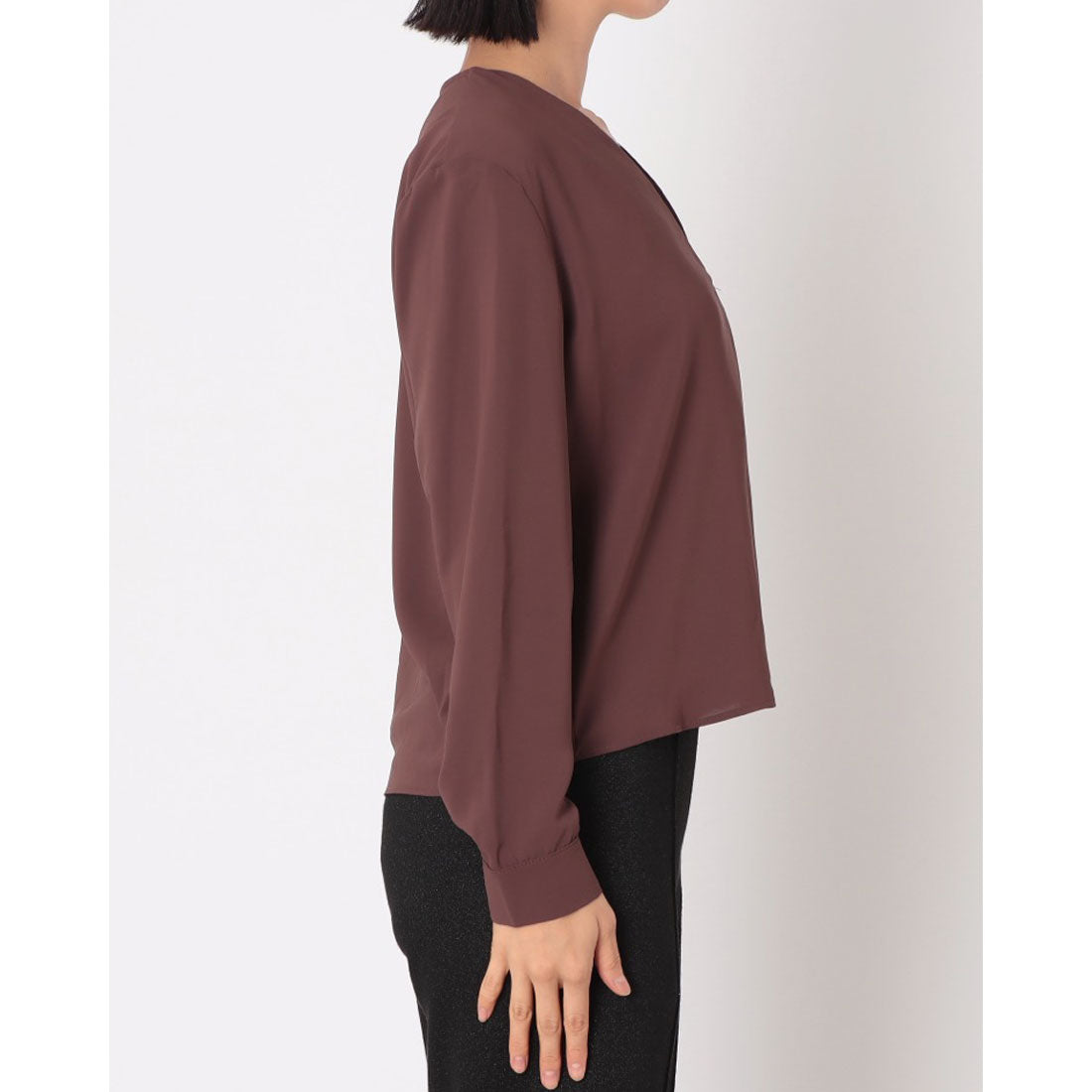 リナシメント RINASCIMENTO VネックBL （Cioccolato） Cioccolato