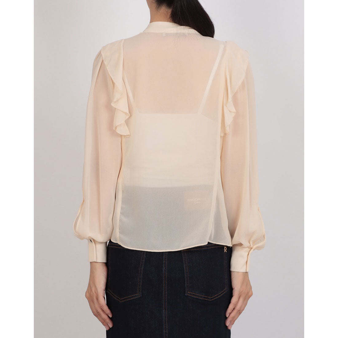 リナシメント RINASCIMENTO チェーンネックラッフルフリルBL （Beige Chiaro） Beige Chiaro