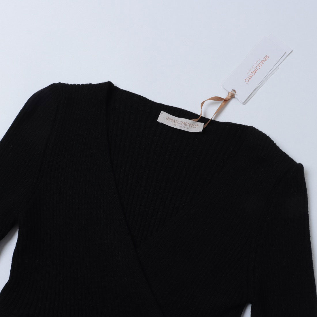 リナシメント RINASCIMENTO カシュクールリブNT （Nero） Nero