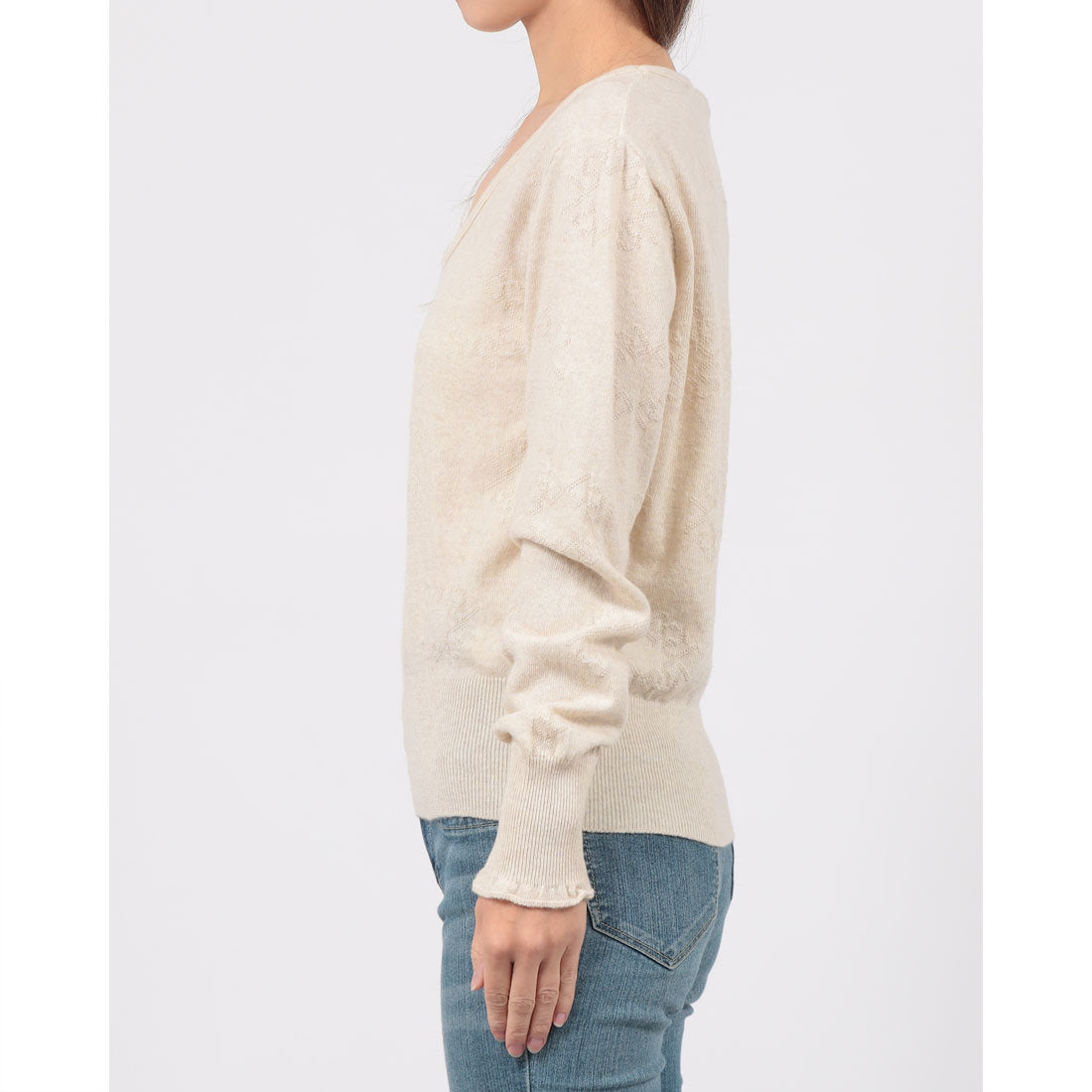 リナシメント RINASCIMENTO RロゴジャガードNT （Beige） Beige