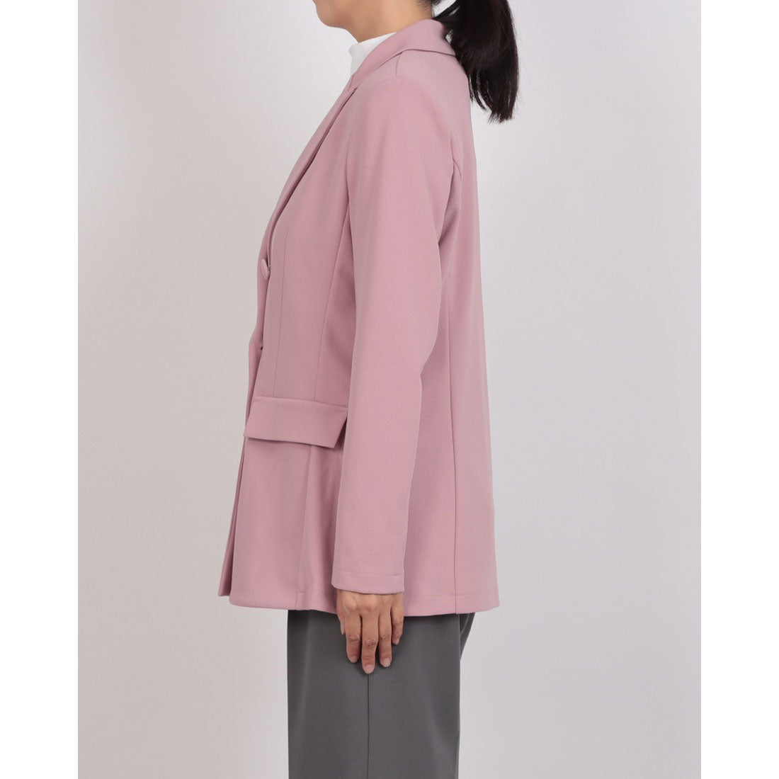 リナシメント RINASCIMENTO ダブルテーラードJK （Rosa Malva） Rosa Malva