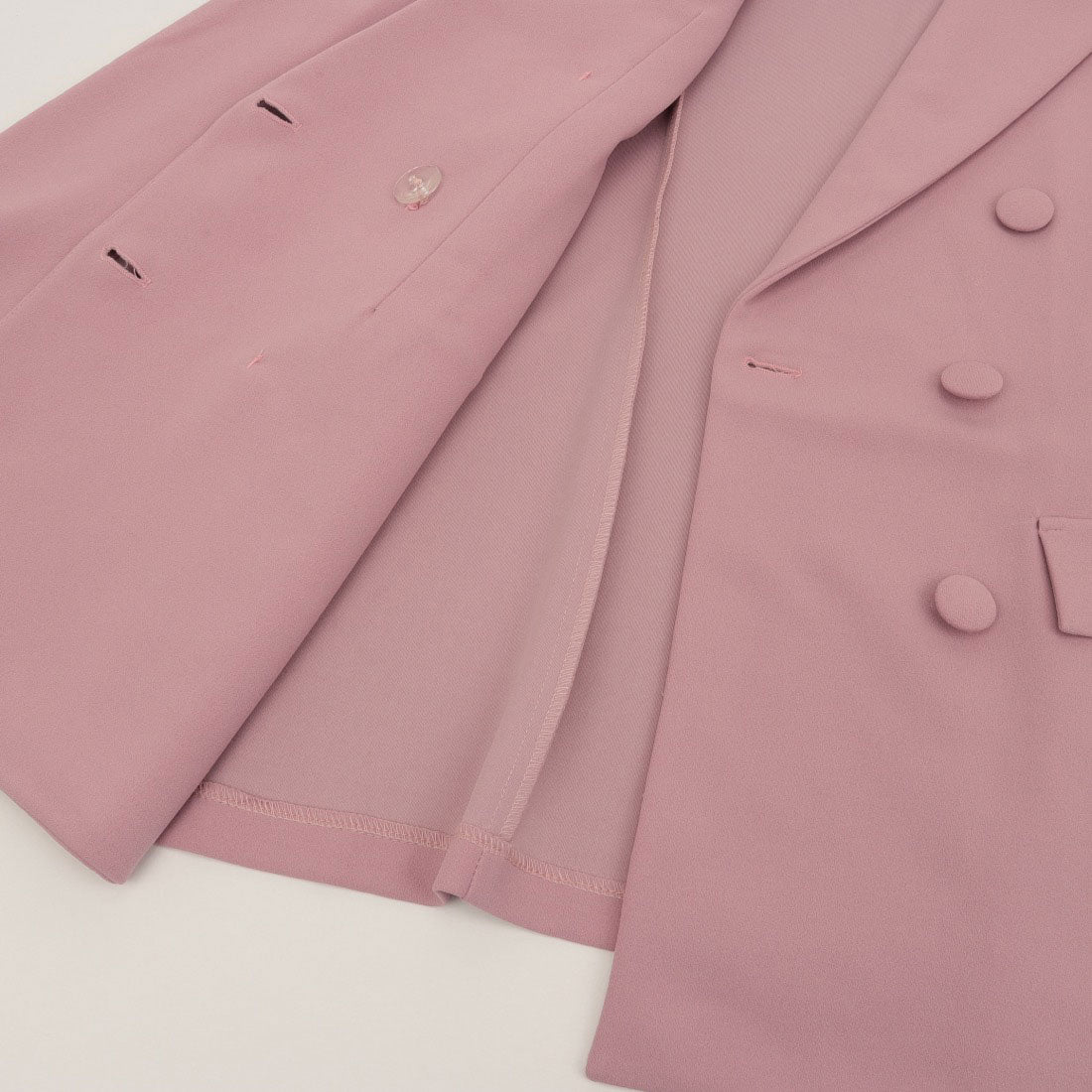 リナシメント RINASCIMENTO ダブルテーラードJK （Rosa Malva） Rosa Malva