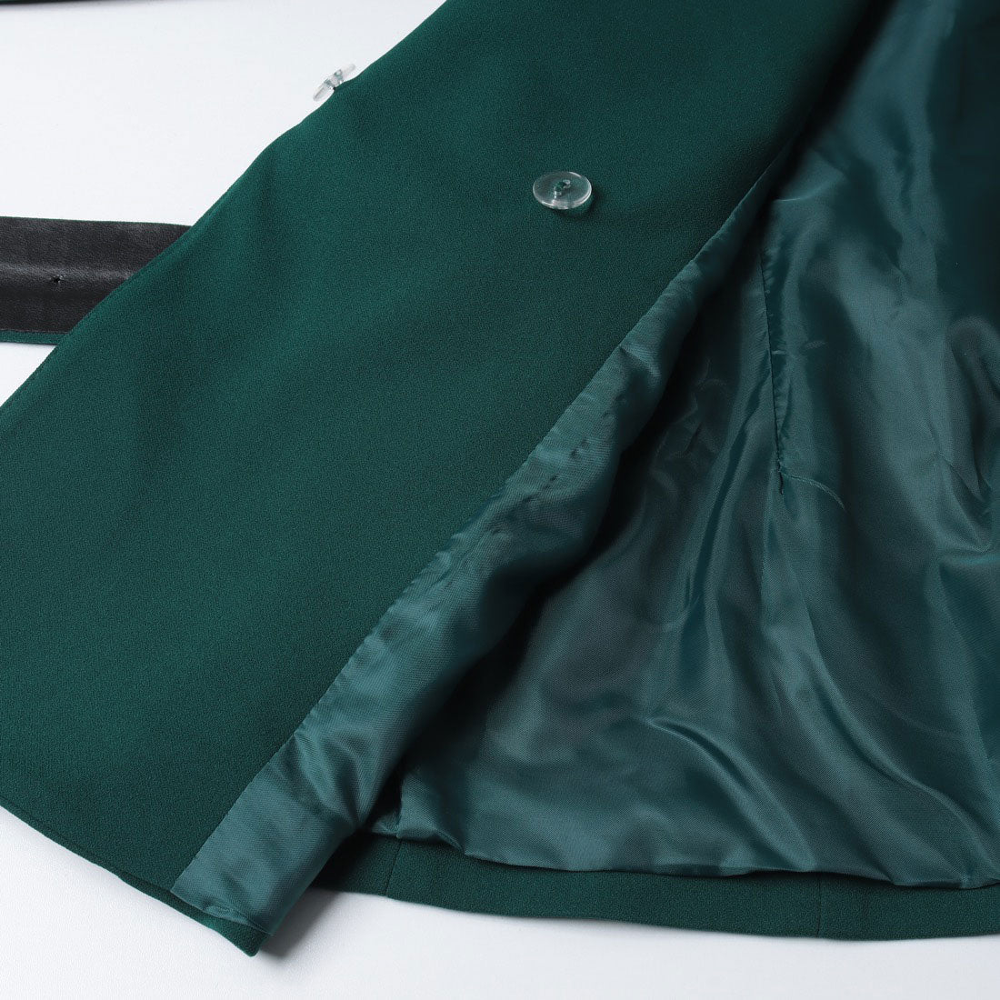 リナシメント RINASCIMENTO Cバックルベルトショールカラージャケット （Verde） Verde