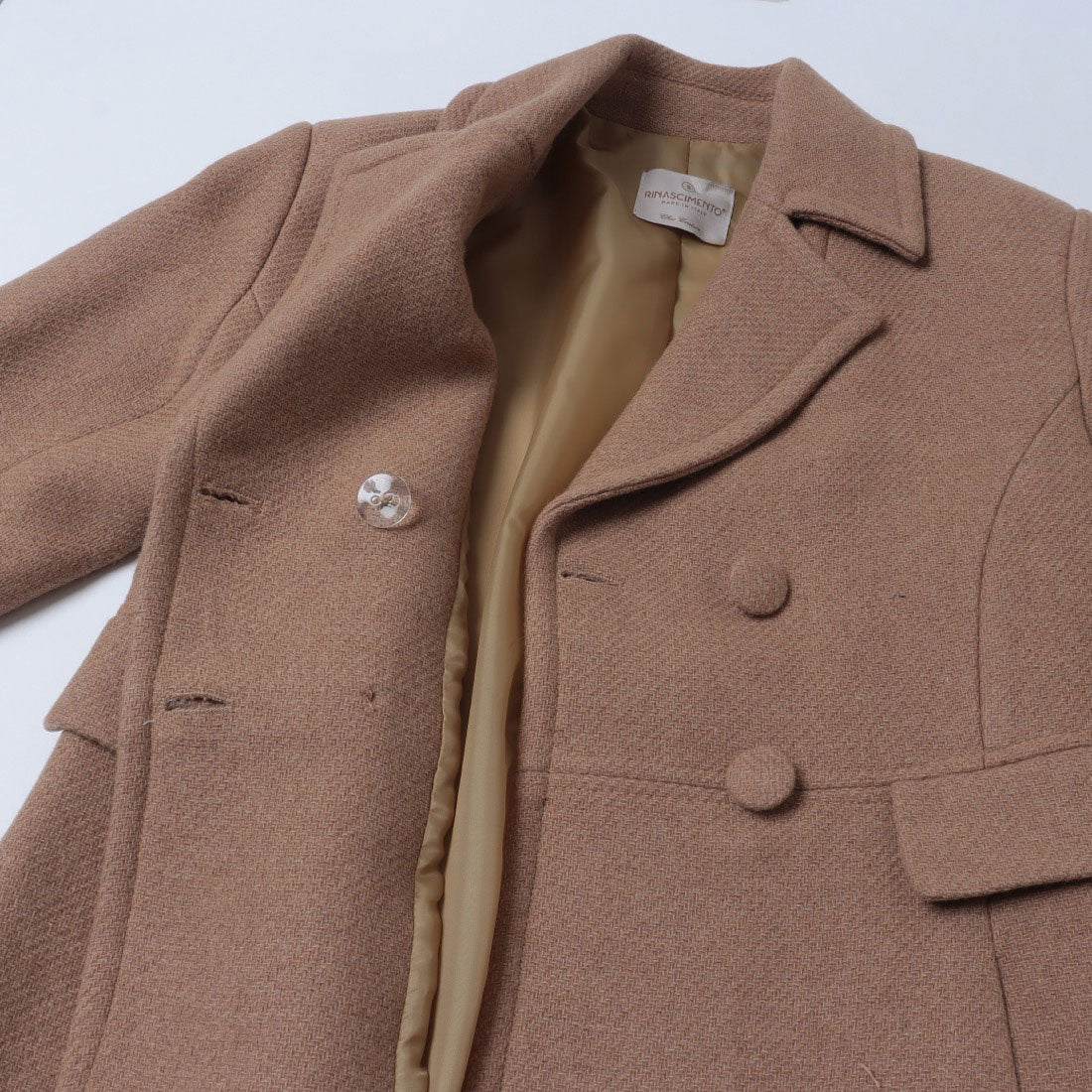 リナシメント RINASCIMENTO ダブルロングCOAT （Cammello Beige） Cammello Beige