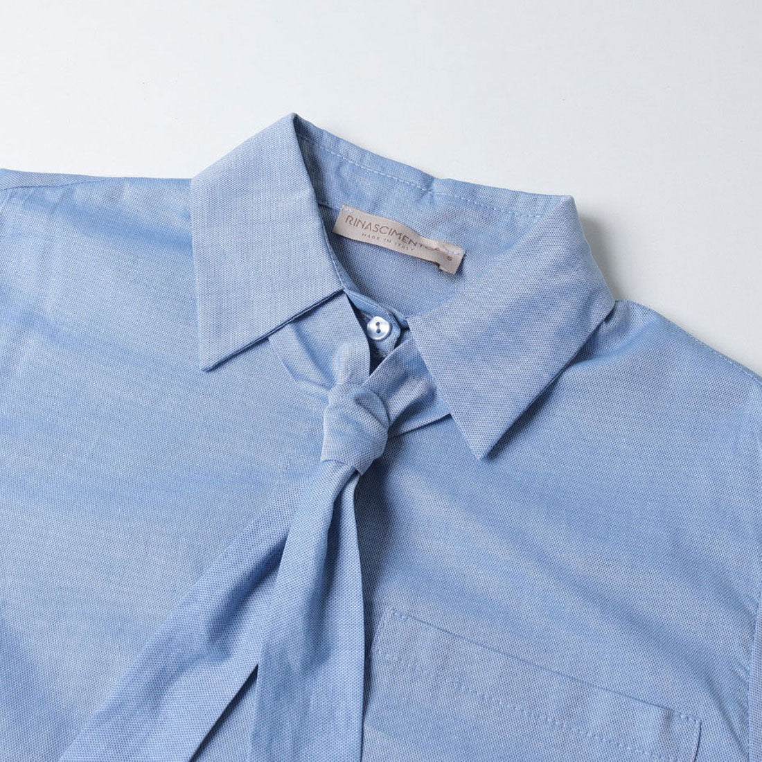 リナシメント RINASCIMENTO ボウタイシャツ （Azzurro） Azzurro