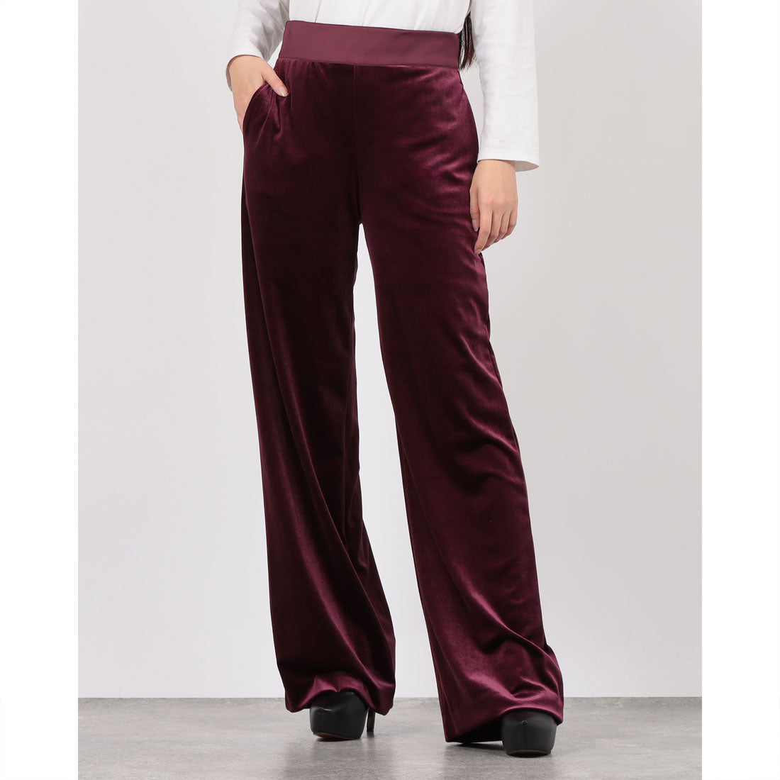 リナシメント RINASCIMENTO ベロアワイドPT （Bordeaux Rosso） Bordeaux Rosso