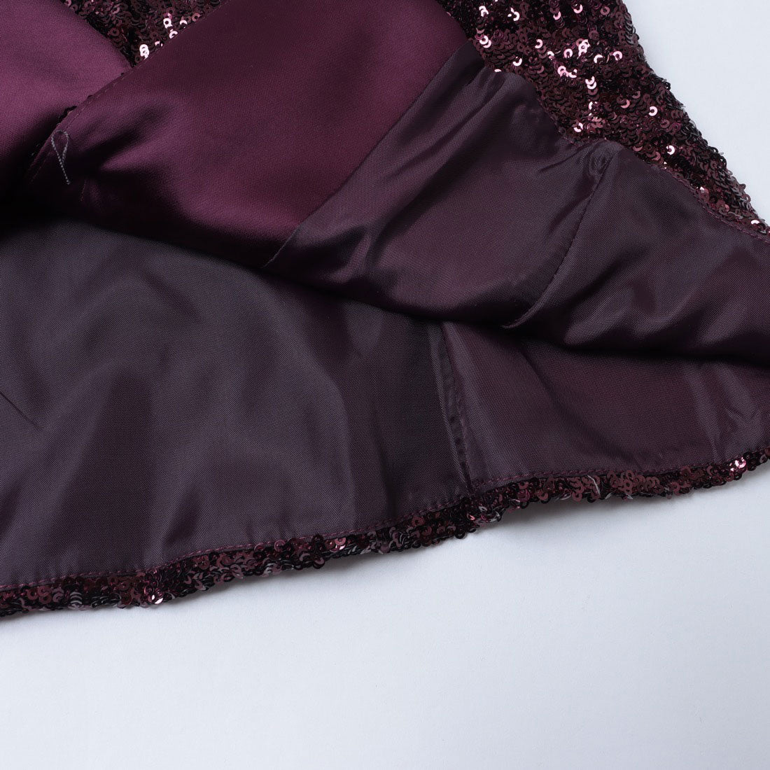 リナシメント RINASCIMENTO スパンコールテーラードベスト （Bordeaux Rosso） Bordeaux Rosso