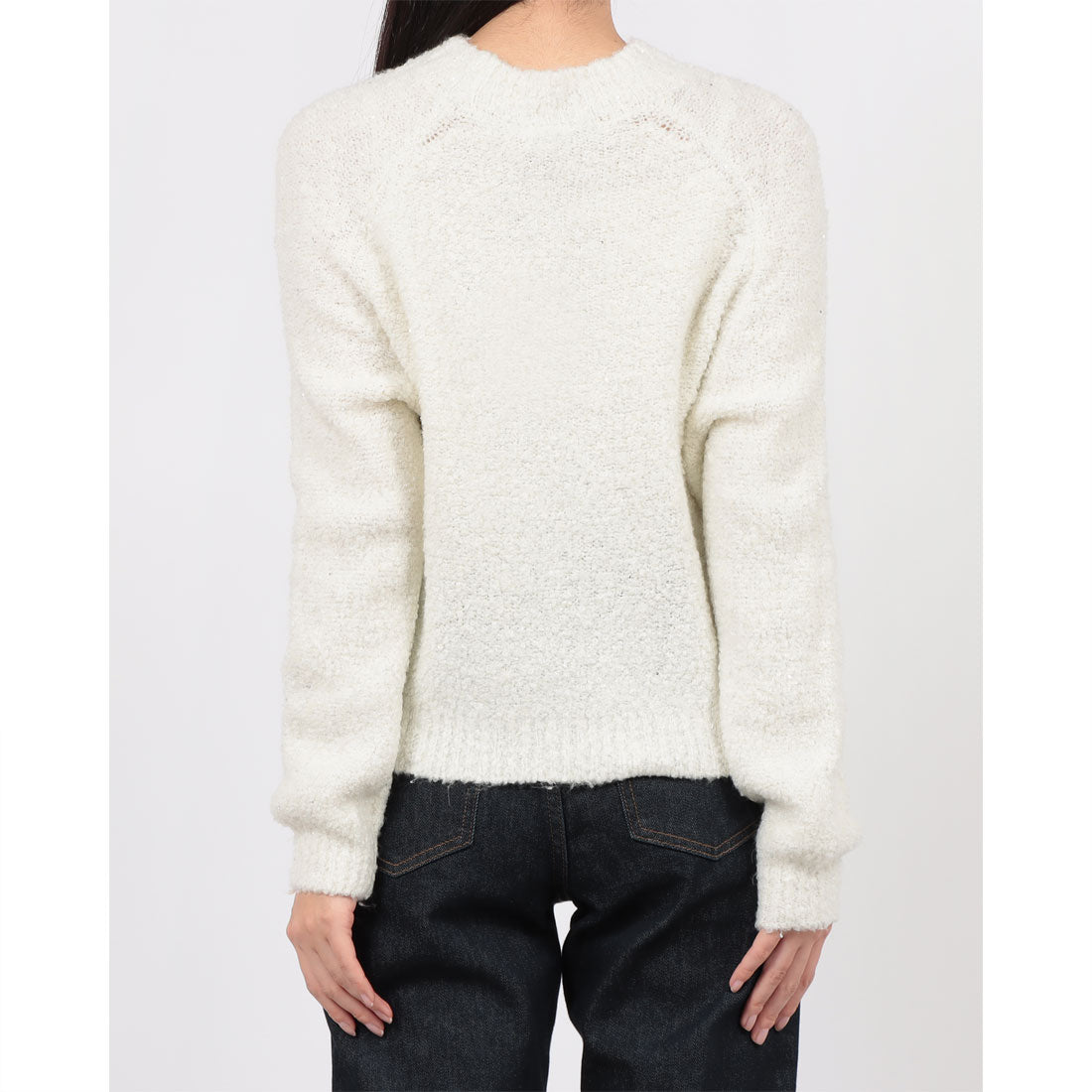 リナシメント RINASCIMENTO スパングルブークレーニットTOPS （Panna Bianco） Panna Bianco