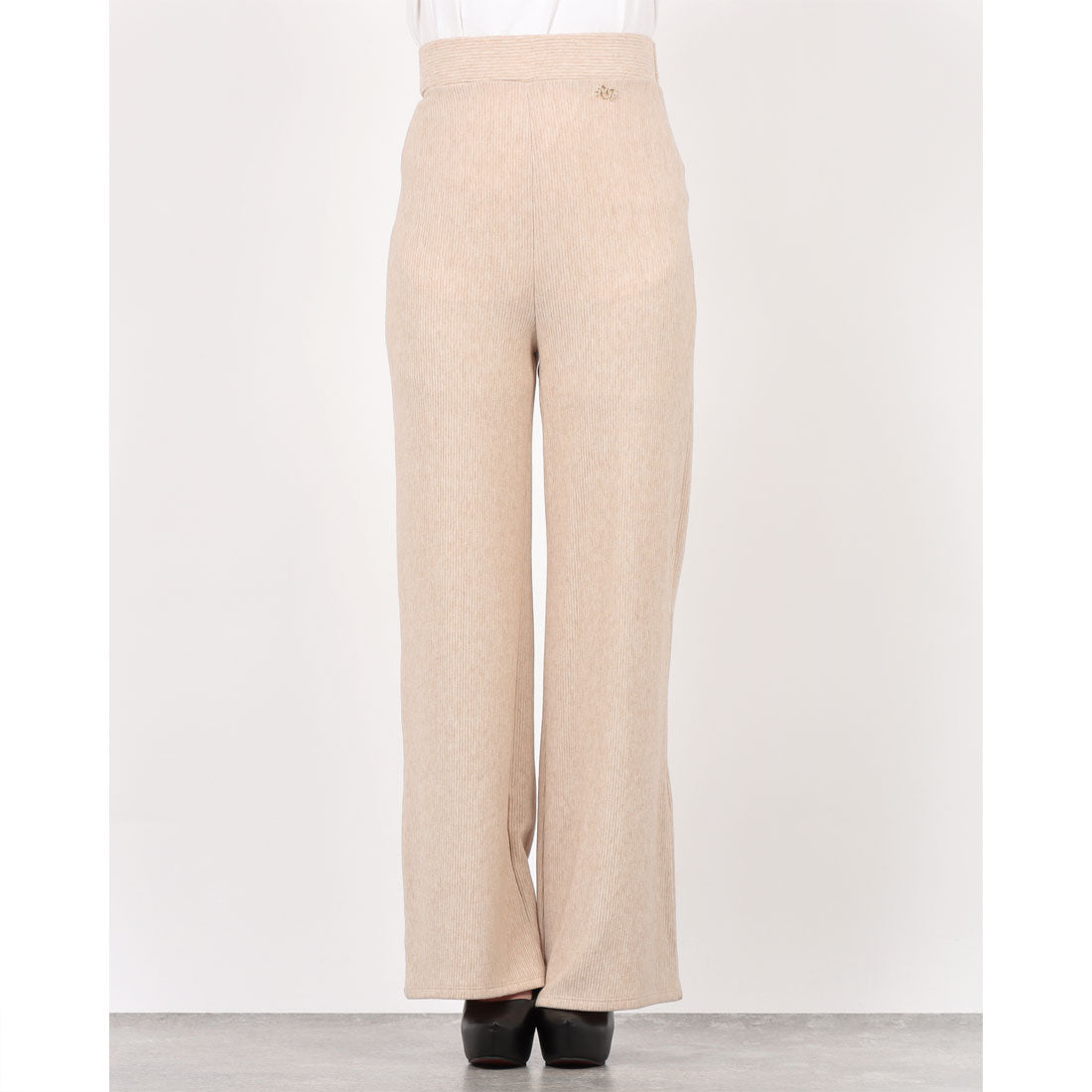リナシメント RINASCIMENTO リブニットワイドPT （Beige） Beige