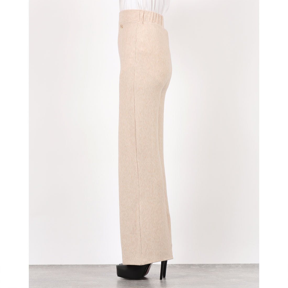 リナシメント RINASCIMENTO リブニットワイドPT （Beige） Beige